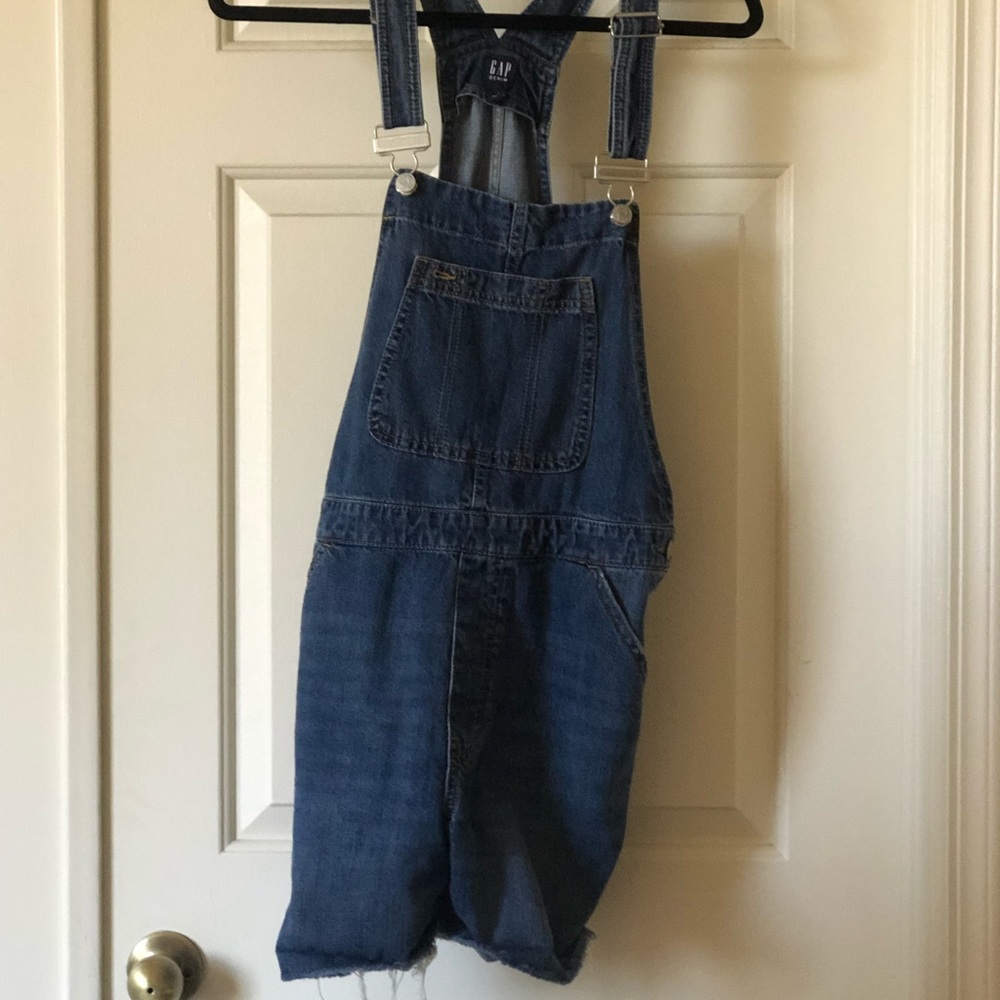 GAP Denim Short Overalls